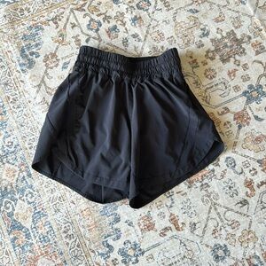 Lululemon Track That High-Rise Lined Short 5” (5 in) - Black